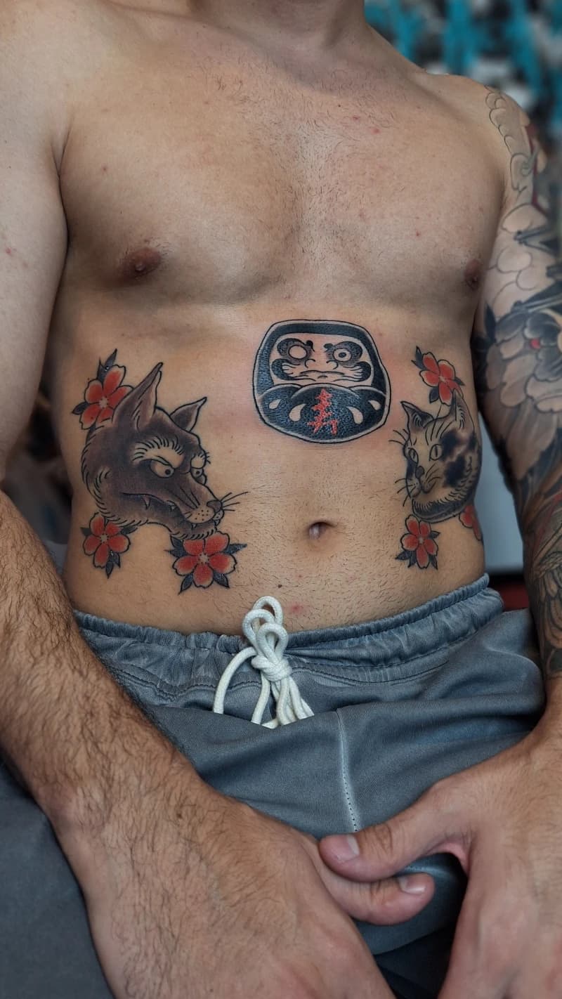 Máscaras tradicionais japonesas